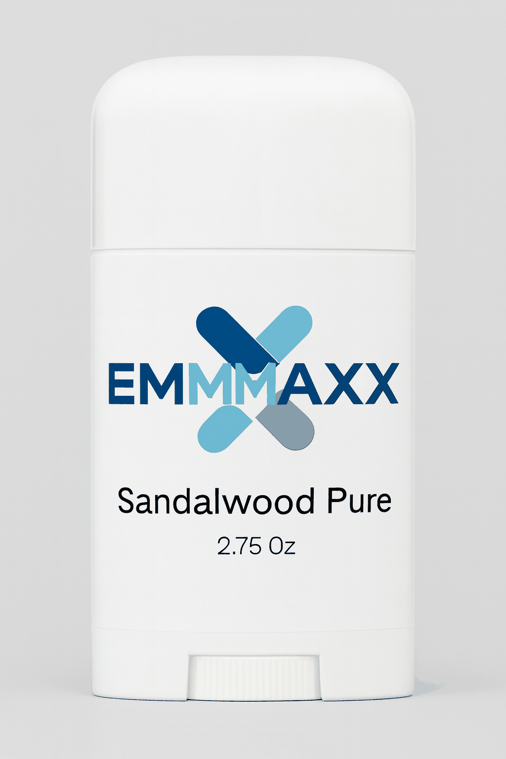 Emmmaxx Sandalwood Pure natural deodorant stick 2.75 oz with sandalwood scent